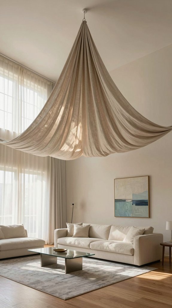 textured canopy romantic ambiance