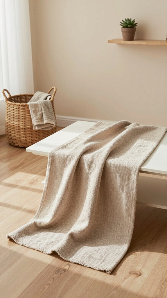 textured warmth enhances space