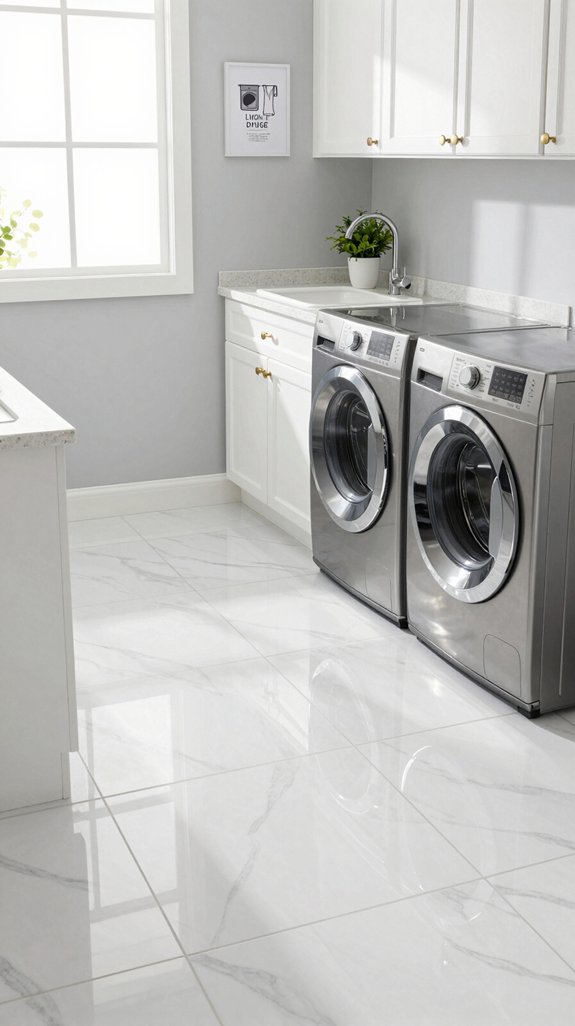 tile flooring for laundry