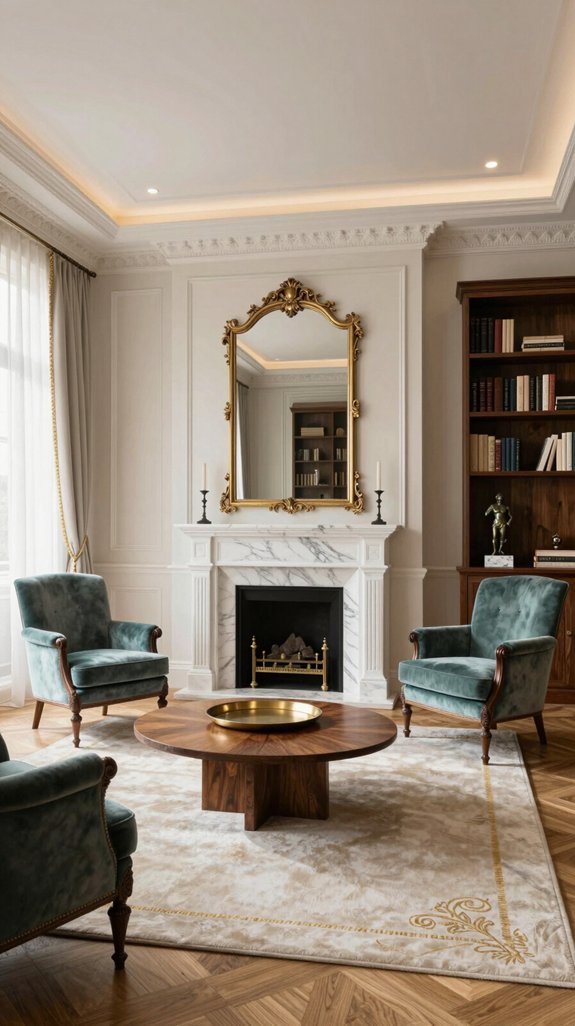 17 Neoclassical Interior Design Ideas for Living Rooms - Home Stylistica