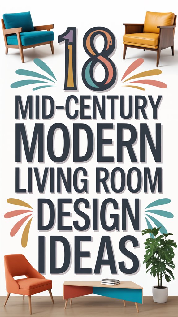 18 Mid-Century Modern Living Room Design Ideas 1 timeless mid century aesthetics ideas