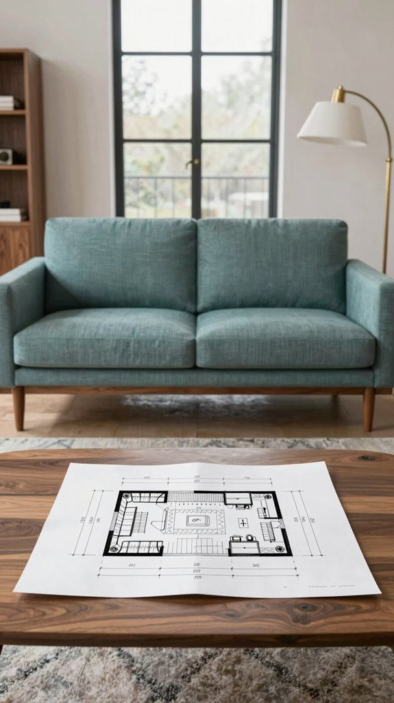 timeless mid century living room