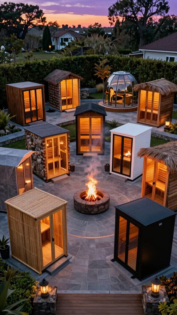 top backyard spa saunas