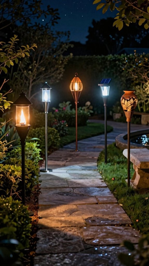 top evening garden torches