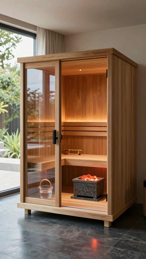 top home spa saunas