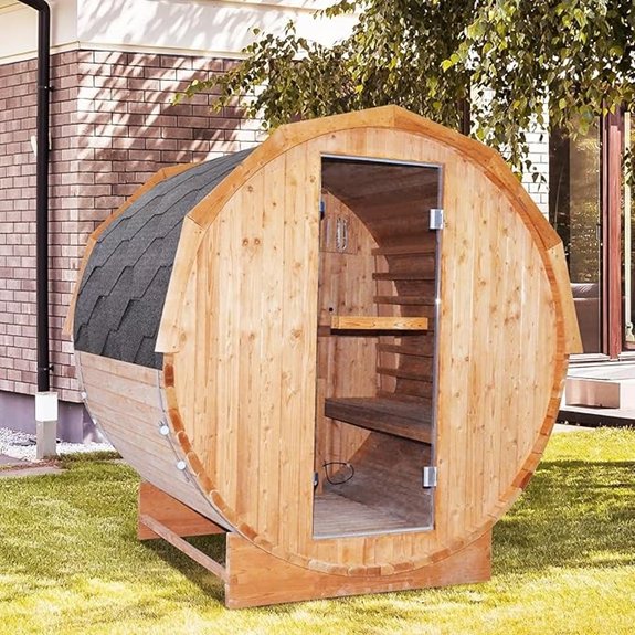 10 Traditional Saunas That Turn Any Home Into a Spa Sanctuary 4 traditional wooden sauna five person