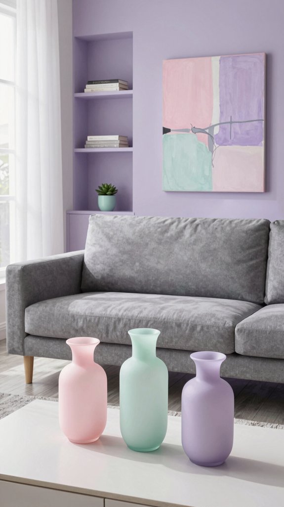 tranquil pastel grey retreat