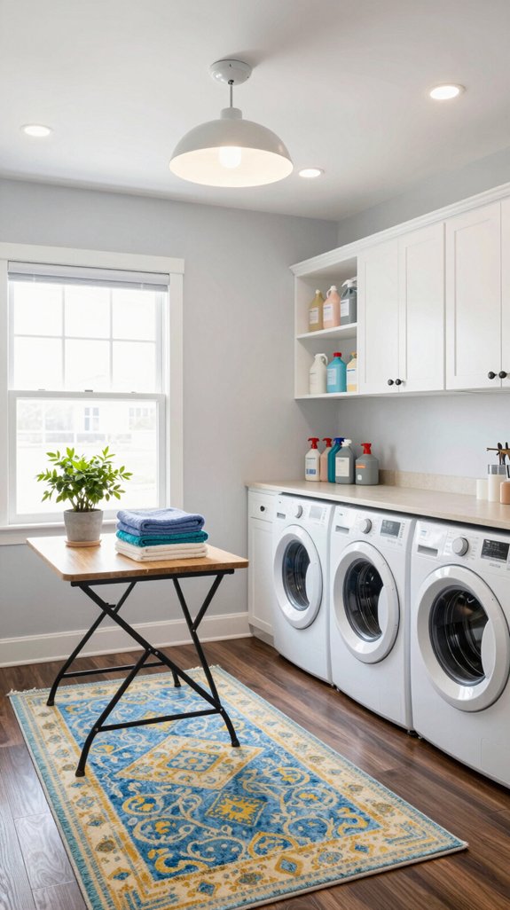 transform laundry room lighting