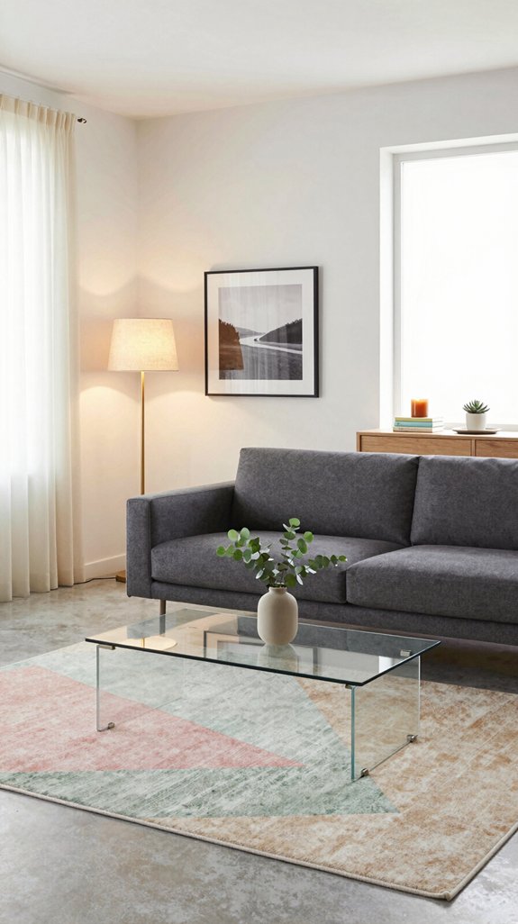transforming a sterile living room