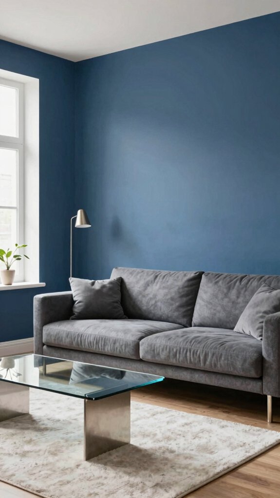 transforming room with blue