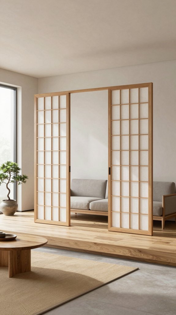 translucent screens tranquil spaces