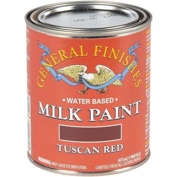 tuscan red milk paint