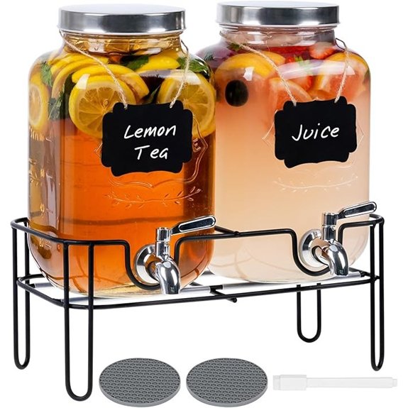 two pack gallon dispenser