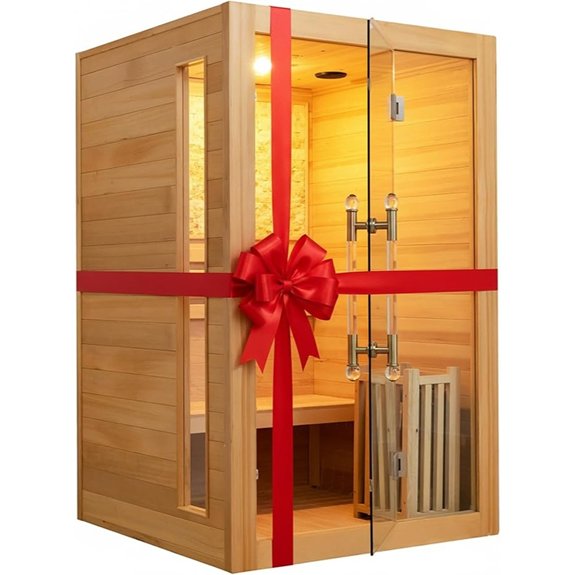 7 Must-Have Sauna Kits That Turn Any Space Into a Relaxing Oasis 6 two person indoor sauna