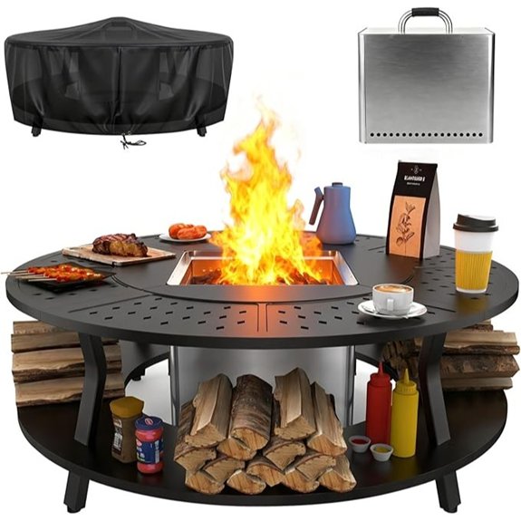 10 Best Smokeless Fire Pits That Light Up Any Backyard Night 8 uniflasy smokeless fire pit uniflasy smokeless fire pit