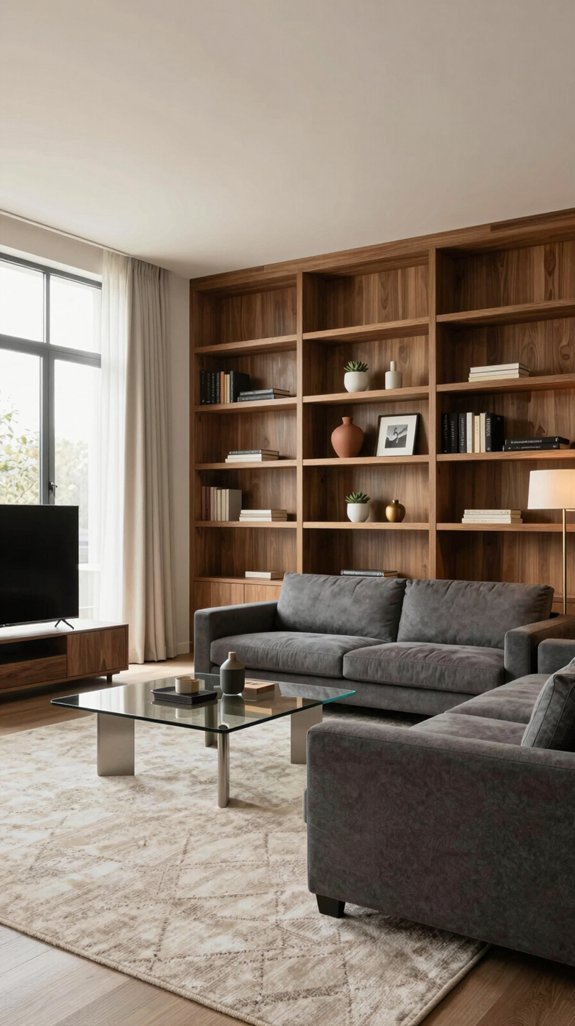 versatile built in shelving innovation