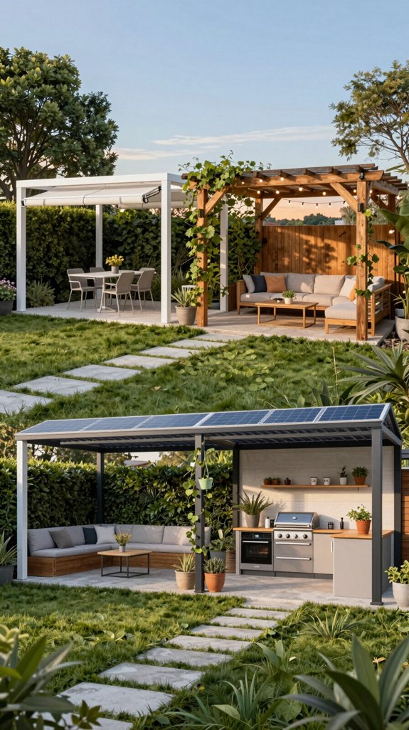 versatile outdoor living space