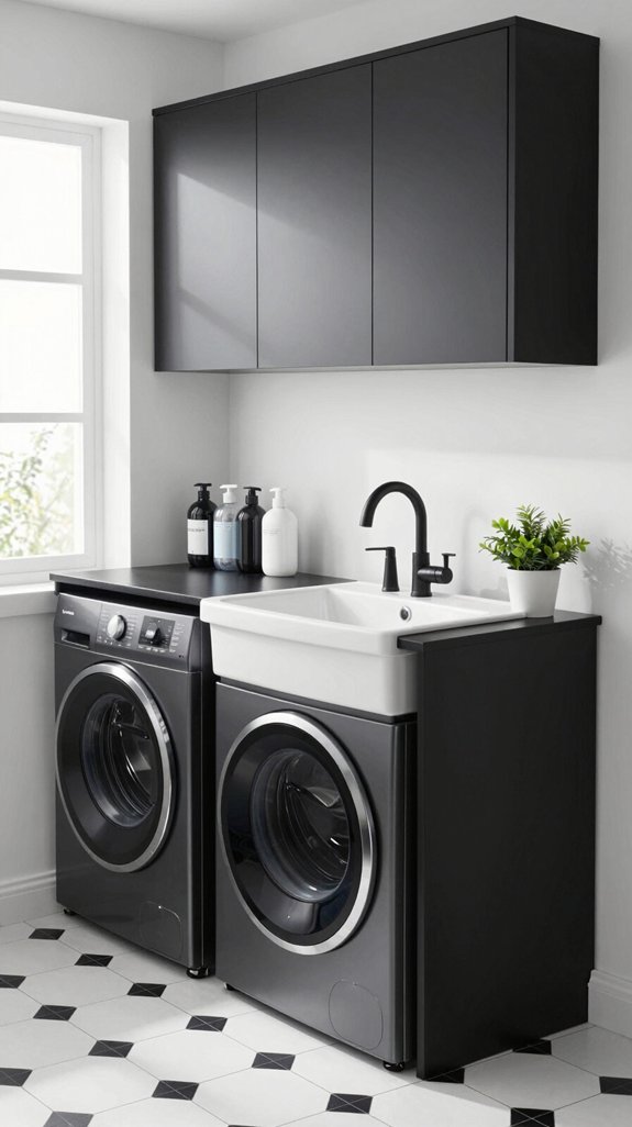 versatile white utility sink