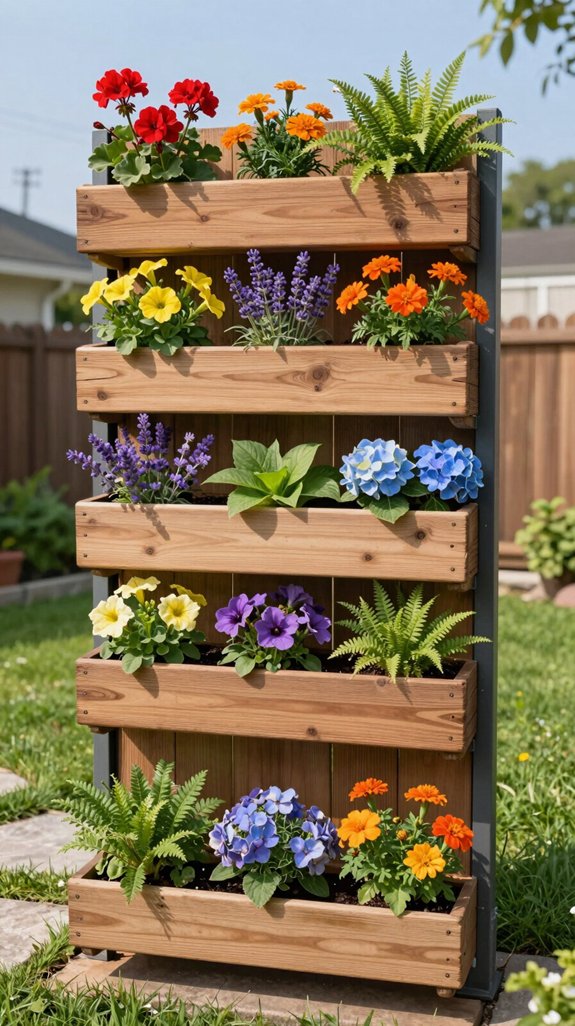 25 Backyard Inspiration Ideas You’ll Want to Copy Immediately 4 vertical garden weekend transformation