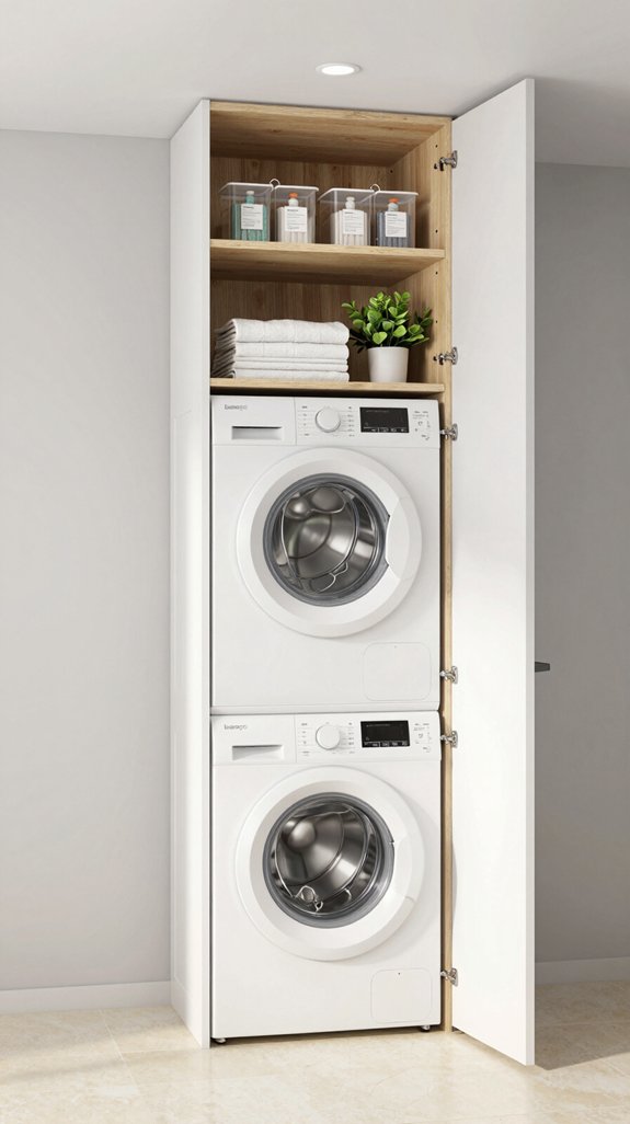 18 Laundry Room Ideas for Small Space With Stackable Units - Home ...