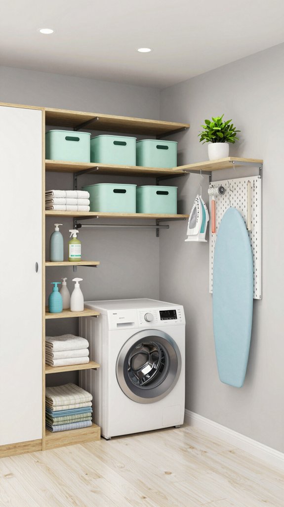 vertical space shelving solutions