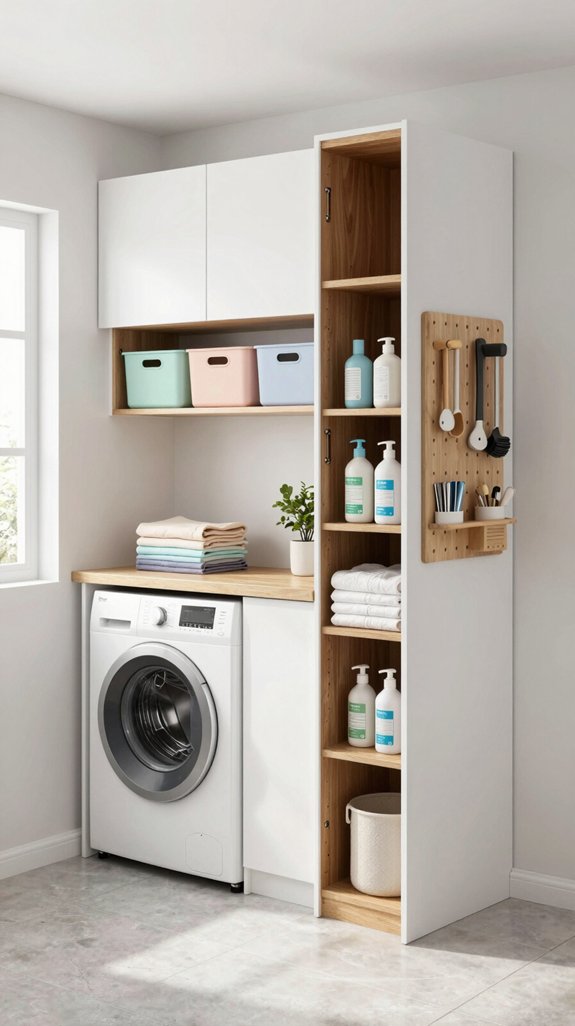 vertical storage organization solutions