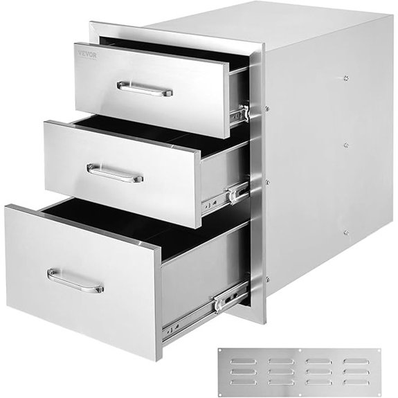 vevor stainless steel kitchen cabinets