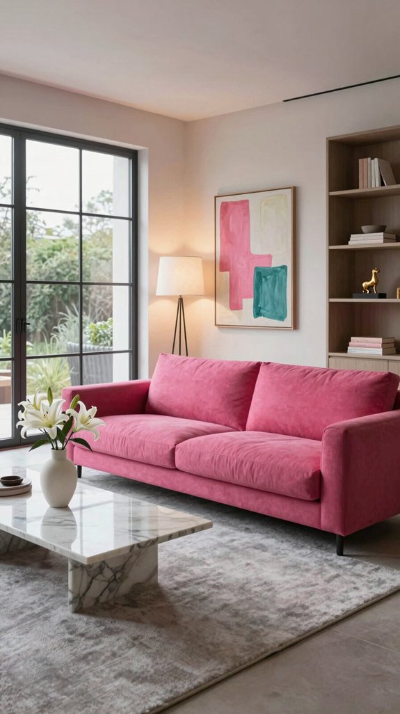 vibrant bold decor accent