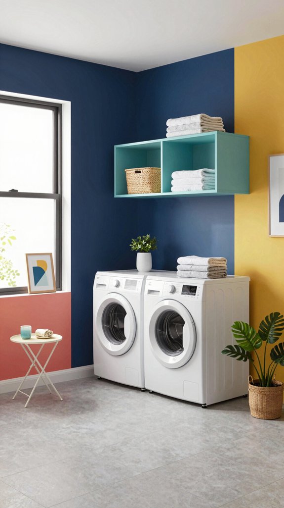 vibrant color blocking ideas
