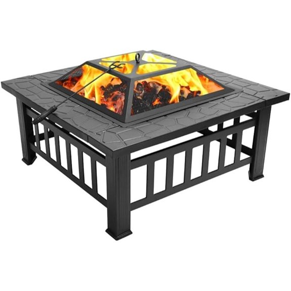 15 Best Fire Pits to Ignite Your Backyard Nights 1 vingli 32in wood fire pit
