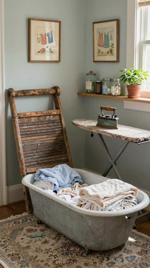 vintage finds for laundry