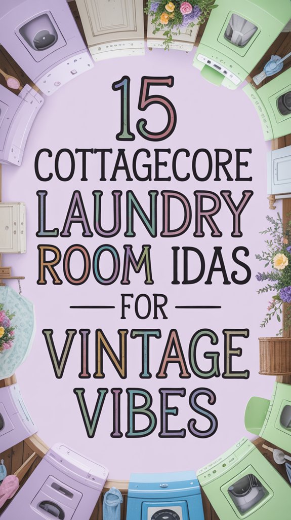 vintage inspired laundry room ideas