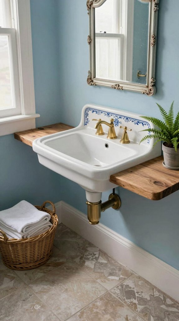vintage sinks with charm