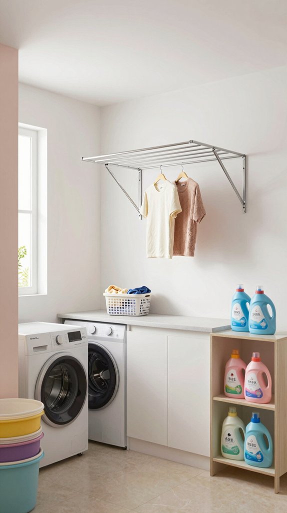 wall mounted drying rack benefits