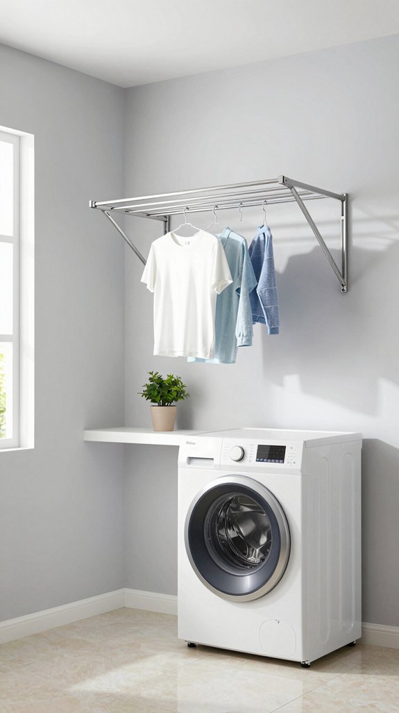 wall mounted drying rack benefits