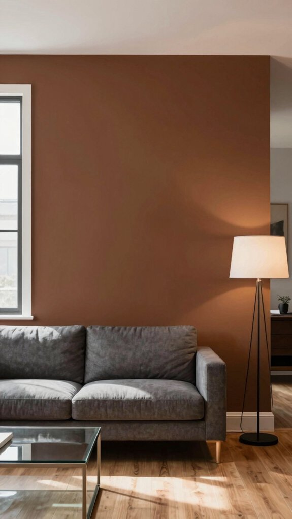 walnutbrown interior mood transforming paints