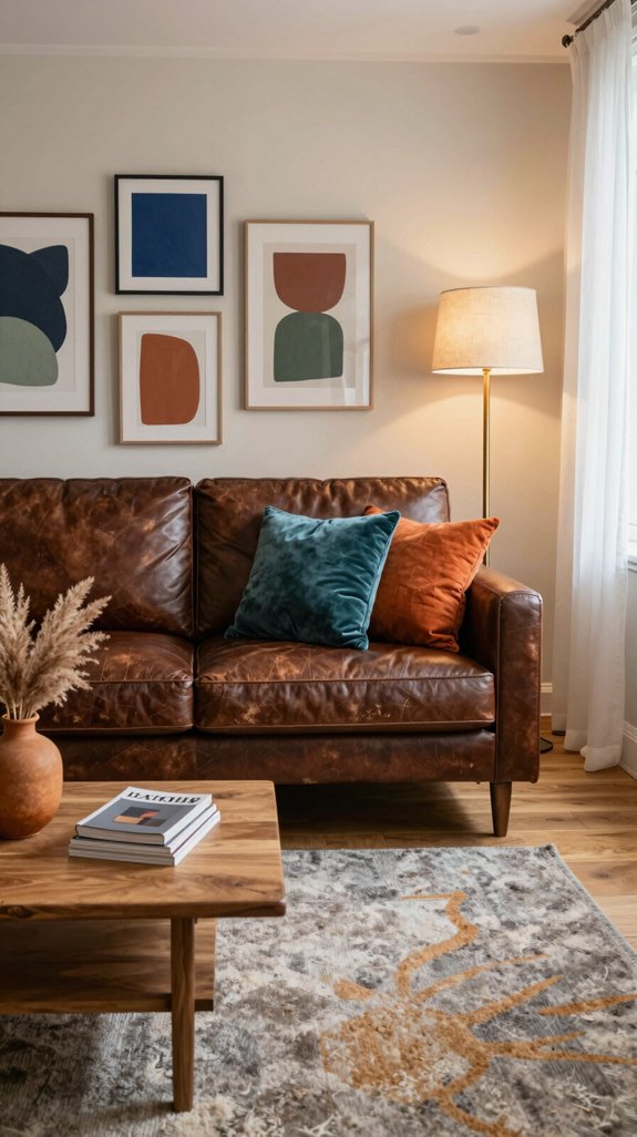 warm cool sofa anchoring