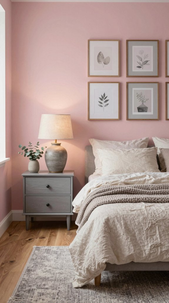 Colors That Complement Pink Walls 4 warm gray pink harmony