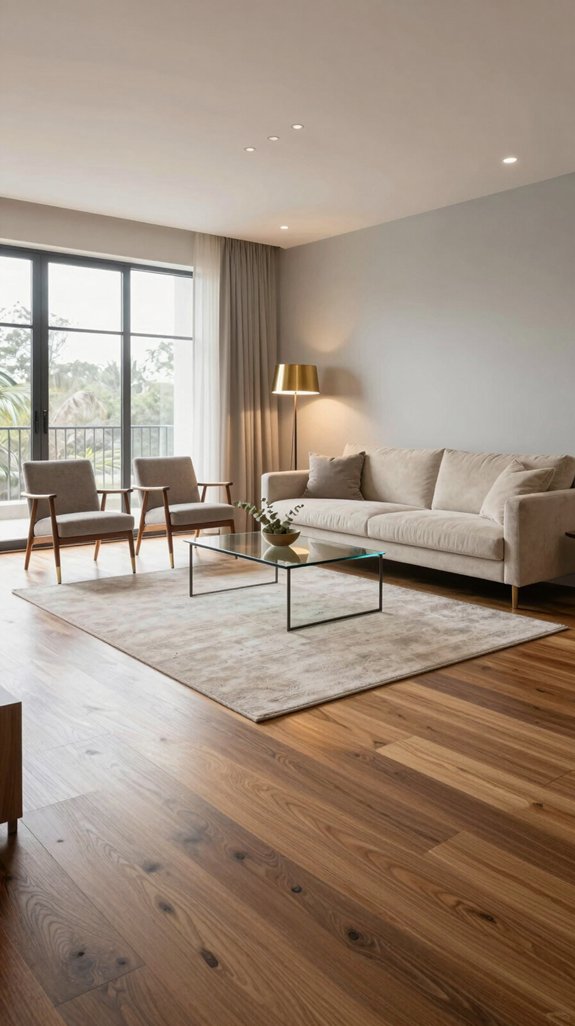 17 Modern Classic Interior Design Ideas for Living Rooms 9 warm hardwood design elements