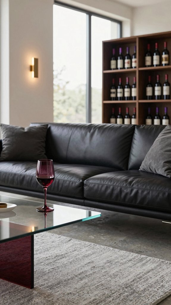 Wine Color Pairings for Deep and Elegant Interior Design 4 warm neutrals complement burgundy