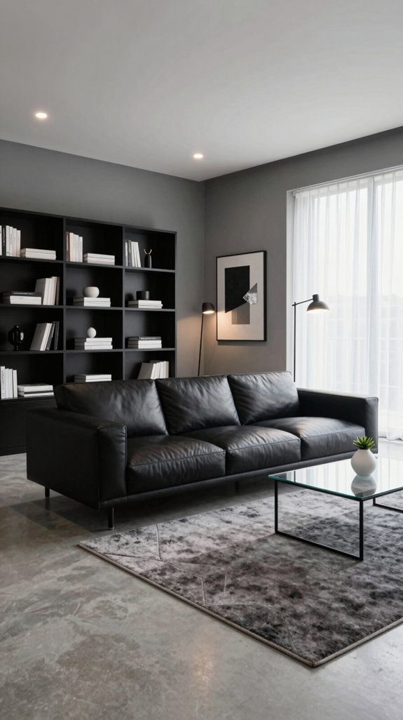 Black and Grey Interior Color Pairings That Feel Modern and Balanced 19 warm textures balance darkness