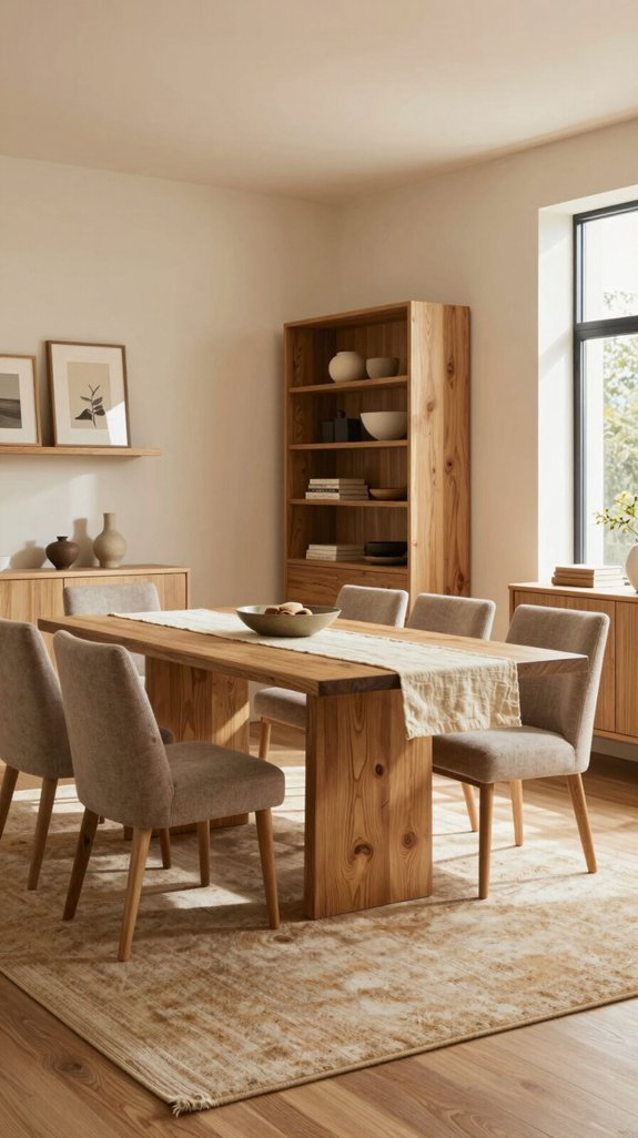 warm walnut cherry oak palette