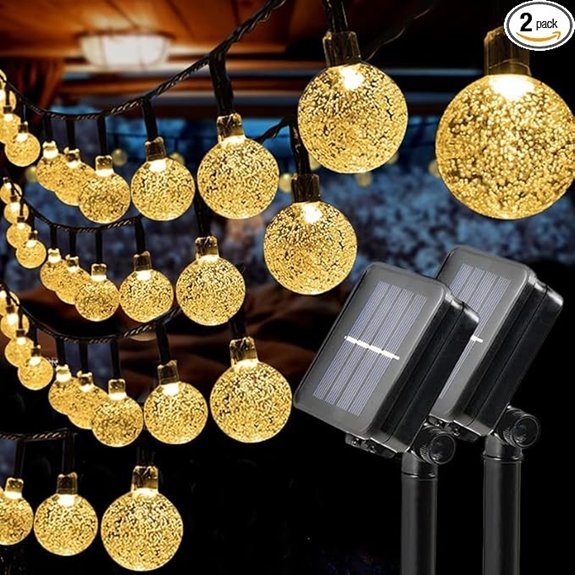waterproof 60 led string lights