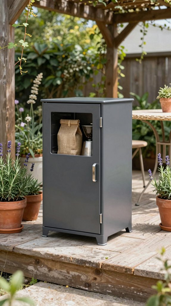 weather proof coffee storage
