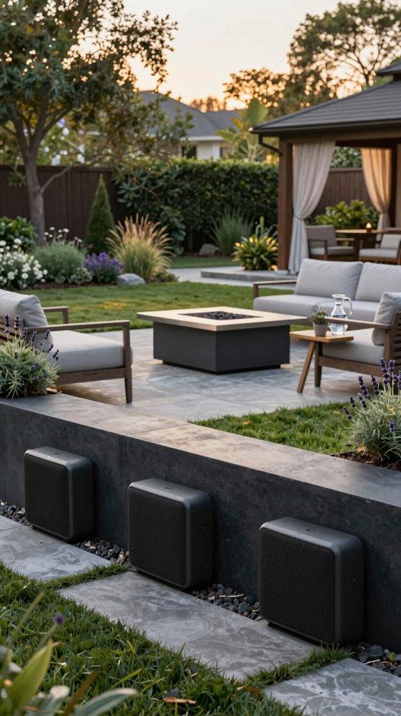 25 Backyard Inspiration Ideas You’ll Want to Copy Immediately 16 weather proof immersive audio landscaping