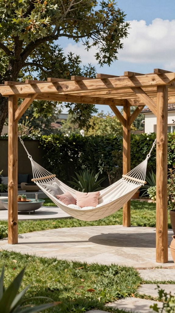 27 Backyard Ideas to Upgrade Your Outdoor Living Space 22 weather resistant hammock lounge