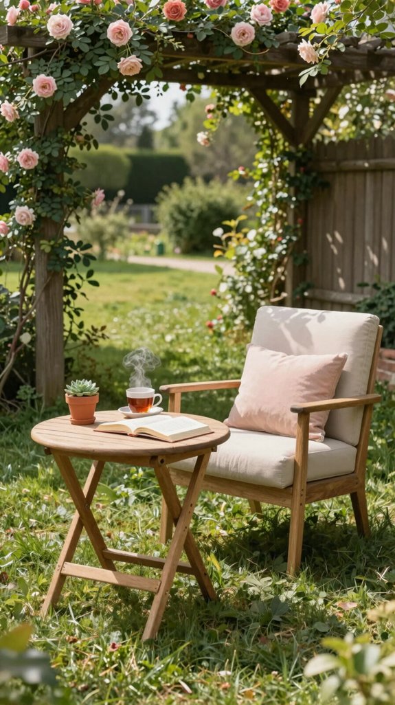 weather resistant reading nook