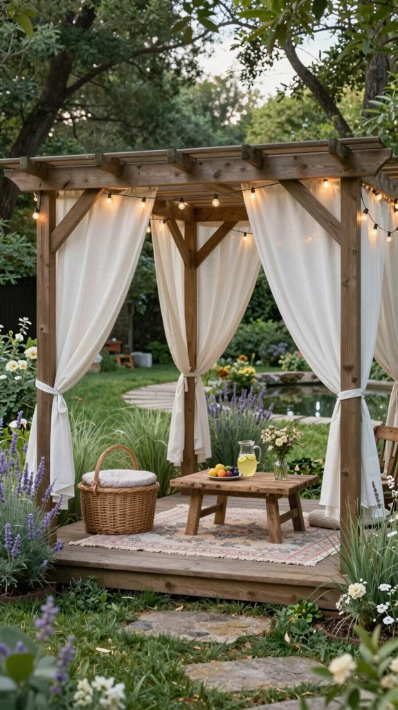 21 Dream Backyard Ideas for the Ultimate Outdoor Escape 18 weather smart pergola picnic