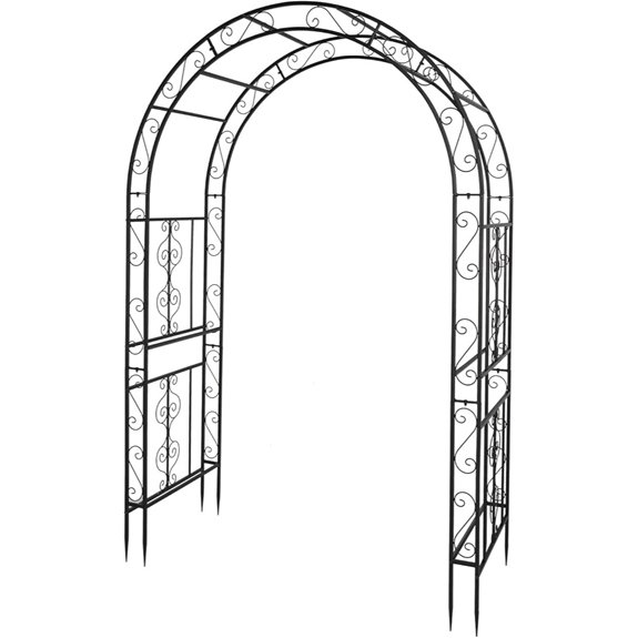 wedding garden arbor archway