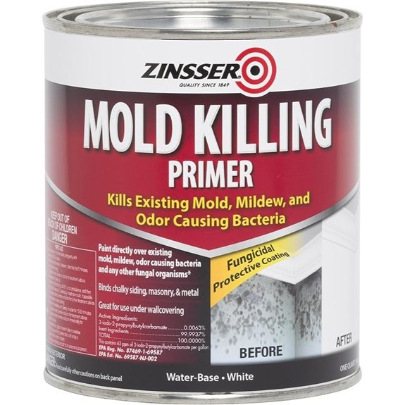 15 Moisture‑Resistant Interior Wall Paints That Defy Dampness and Delight Your Home 1 white mold killing primer